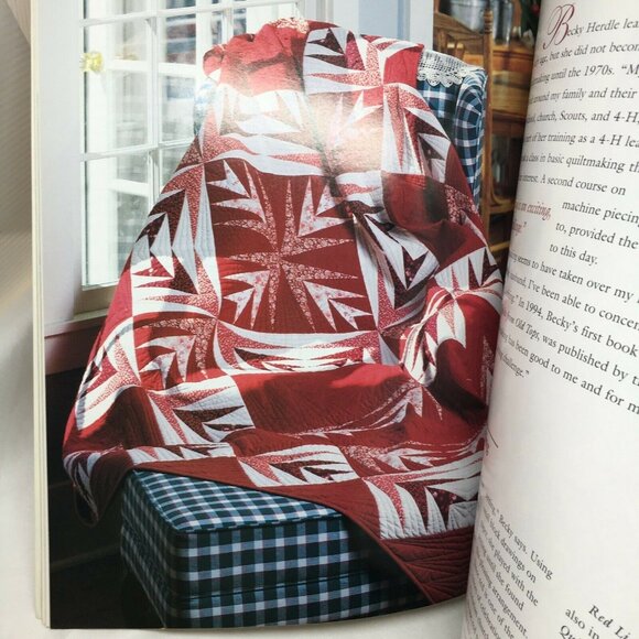 Great American Quilts Leisure Arts Book Four #102673 Paperback 1996 - Picture 2 of 5